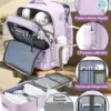 klostain-sac-dos-cabine-40x20x25-20l-violet-clair-4 Sac à dos cabine KLOSTAIN 40x20x25 cm 20L – Violet Clair