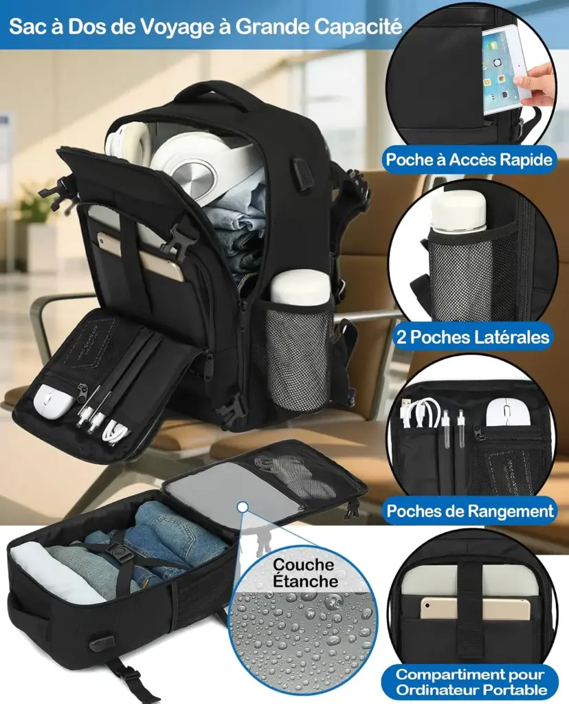 KLOSTAIN 24 L 40 x 30 x 20 cm — black — Full specification