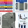 klostain-sac-dos-cabine-40x30x20-24l-vert-2 Sac à dos cabine KLOSTAIN 40x30x20 cm 24L – Vert