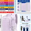 klostain-sac-dos-cabine-40x30x20-24l-violet-clair-2 Sac à dos cabine KLOSTAIN 40x30x20 cm 24L – Violet Clair
