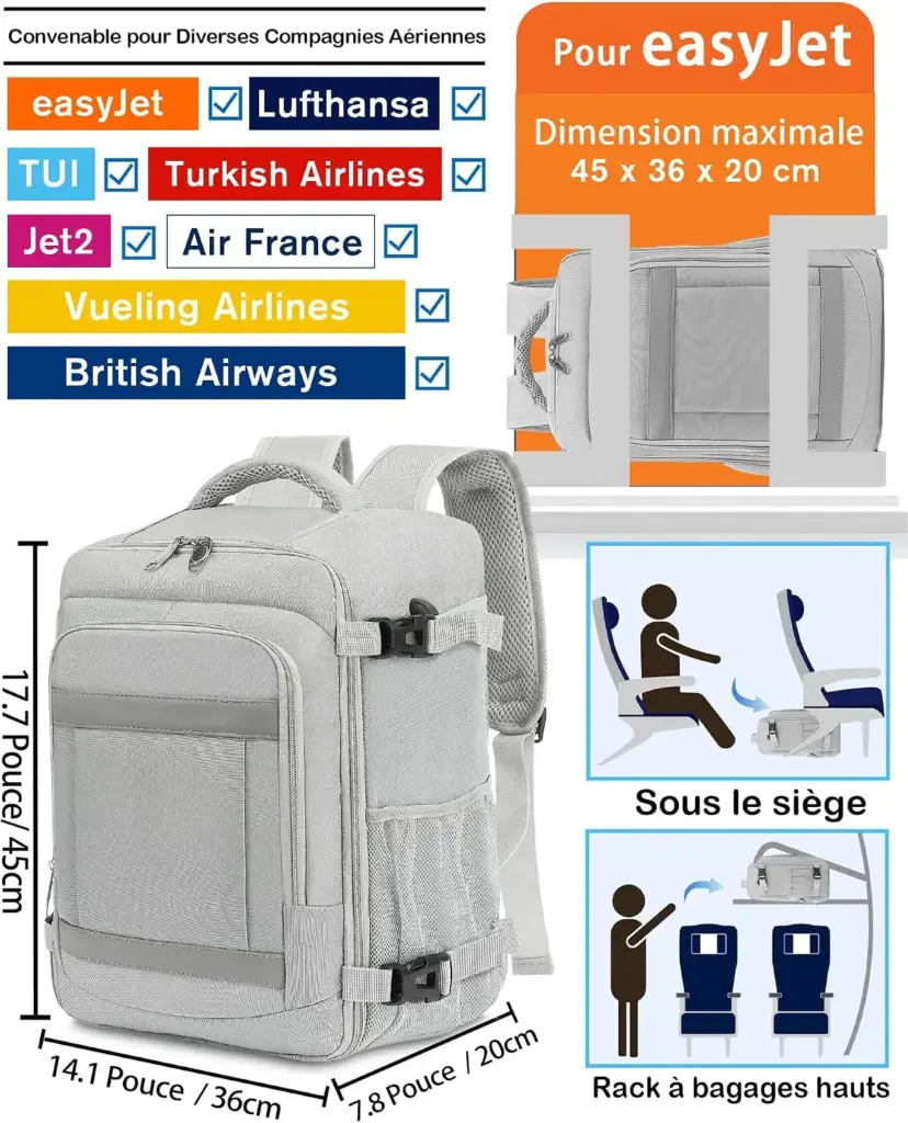 KLOSTAIN 30 L 45 x 36 x 20 cm — light grey — The most generous free allowance