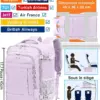 klostain-sac-dos-cabine-45x36x20-30l-violet-clair-2 Sac à dos cabine KLOSTAIN 45x36x20 cm 30L – Violet Clair