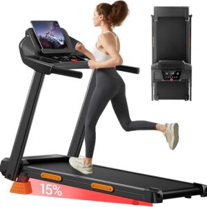 Lontek Laufband klappbar 12 km/h mit Steigung — B0FY5R2T89