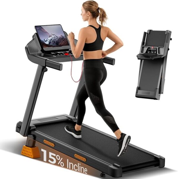 Lontek Cinta de correr plegable 12 km/h con inclinación Lontek Cinta de correr plegable 12 km/h con inclinación — B0GX5QCFKH