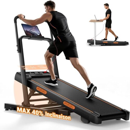 Lontek Cinta de correr plegable 10 km/h con inclinación Lontek Cinta de correr plegable 10 km/h con inclinación — B0GX5R5R2J