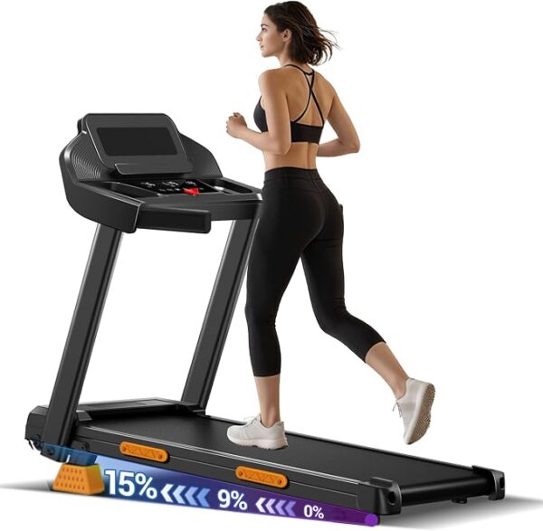 Lontek Cinta de andar plegable 12 km/h con inclinación Lontek Cinta de andar plegable 12 km/h con inclinación — B0GX61JQW4