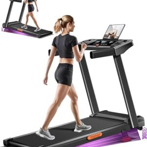 Lontek Tapis de marche pliable 12 km/h inclinable — B0GT4SZNHS