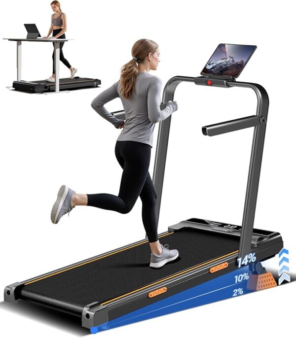 Lontek Tapis de marche pliable inclinable Lontek Tapis de marche pliable inclinable — B0GTVNMCQ5