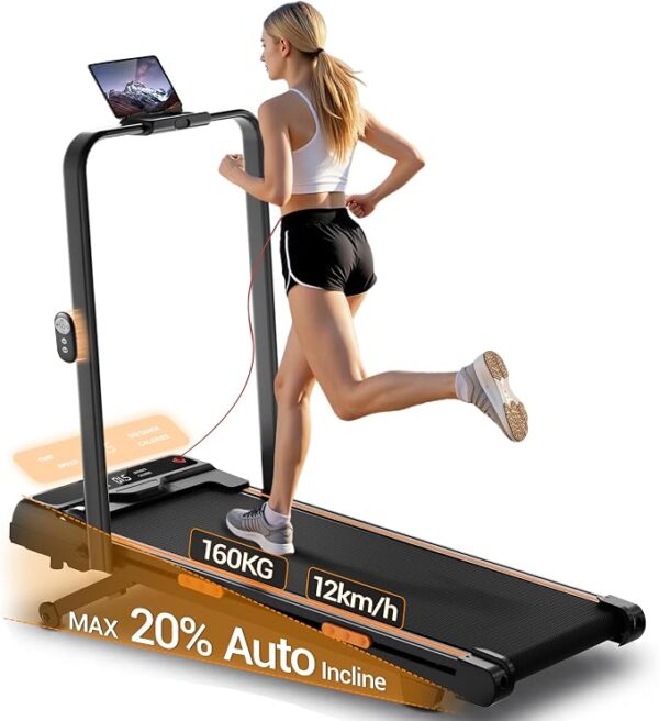 Lontek Tapis de course pliable 12 km/h inclinable Lontek Tapis de course pliable 12 km/h inclinable — B0GVN4DC1J