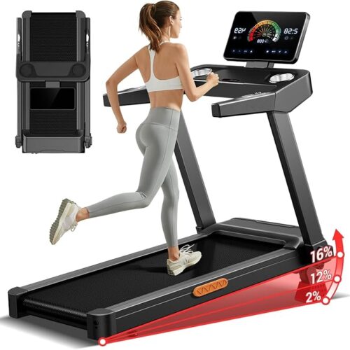 Lontek Tapis de course pliable 14 km/h inclinable Lontek Tapis de course pliable 14 km/h inclinable — B0H8MTVNCZ