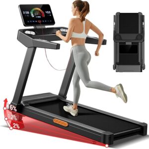 Lontek Tapis roulant pieghevole 14 km/h con inclinazione — B0GWHMJ66Z