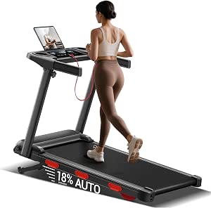 Lontek Tapis roulant pieghevole 12 km/h con inclinazione — B0H885GPM6