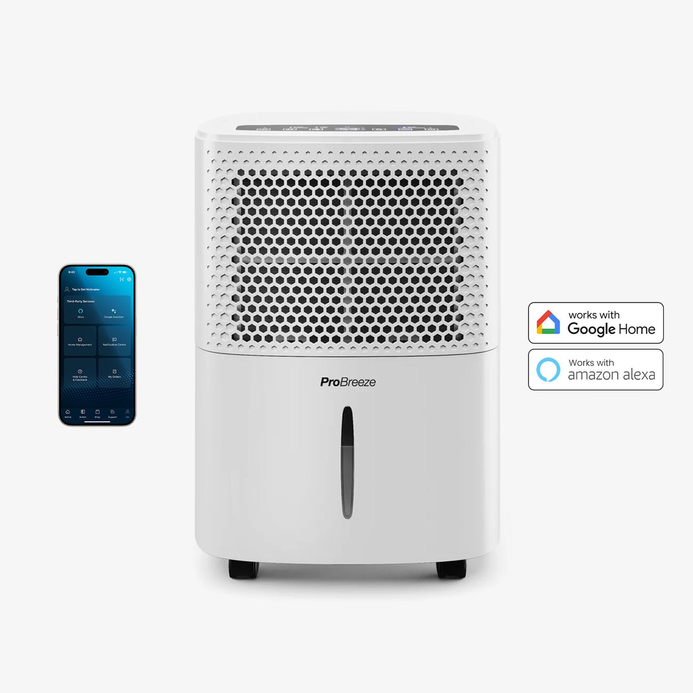 Pro Breeze Eco Compact 12 L Wi-Fi Pro Breeze Eco Compact 12 L Wi-Fi