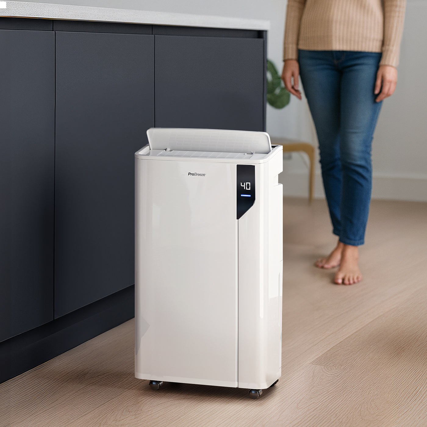 Déshumidificateur Pro Breeze 20 L Wi-Fi PB-D-23W — Gardez la main, même à distance