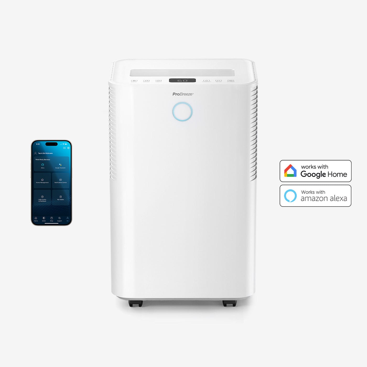 Pro Breeze OmniDry Smart 20 L Wi-Fi Pro Breeze OmniDry Smart 20 L Wi-Fi