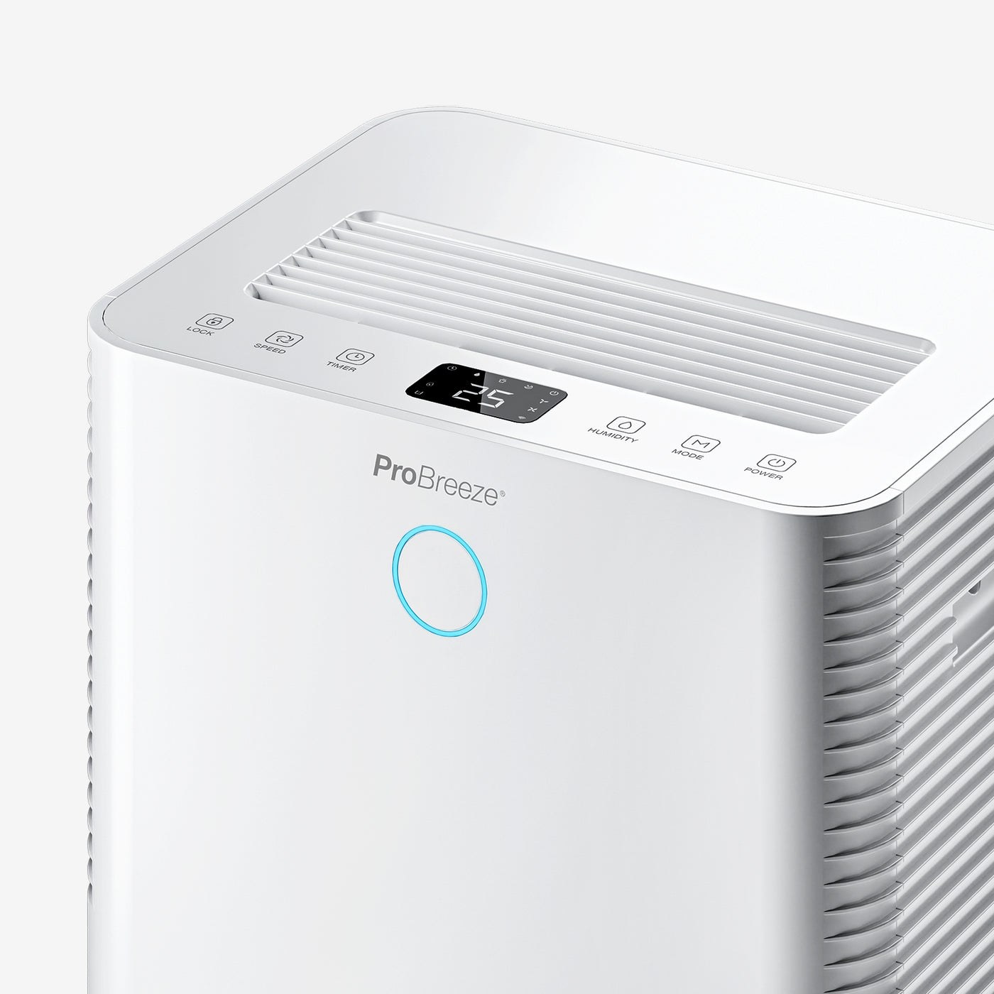 Luftentfeuchter Pro Breeze OmniDry Smart 20 L Wi-Fi — Das Produkt aus verschiedenen Perspektiven