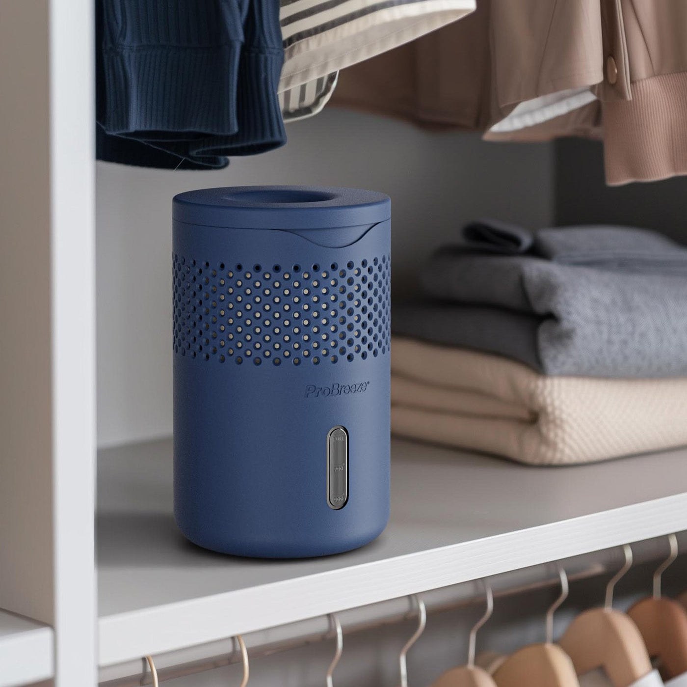 Pro Breeze Osmo — bleu — absorbeur sans électricité — Ni prise, ni bruit de ventilation