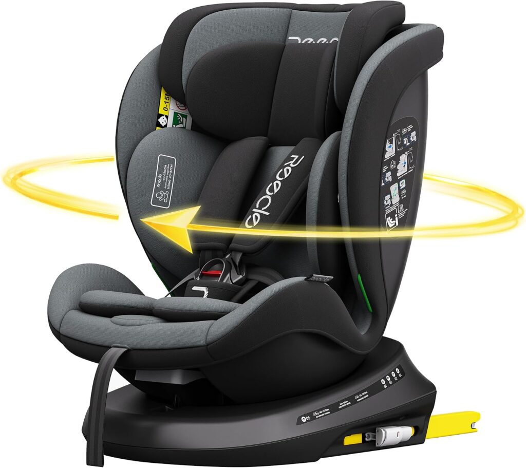 REECLE i-Size 360° 40–150 cm — Noir