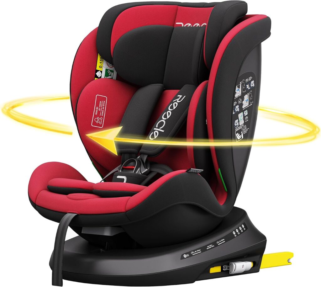 REECLE i-Size 360° 40–150 cm — Rouge