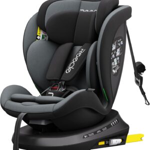 REECLE i-Size 360° 40–150 cm — Black Graphite