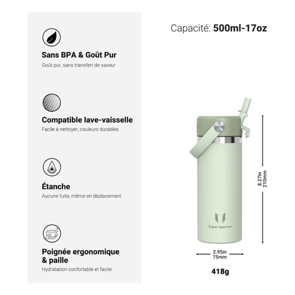 ss-paille25-3 Super Sparrow – Gourde isotherme à paille rabattable