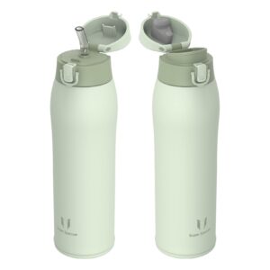 Super Sparrow – Gourde isotherme TwinSip 2 couvercles