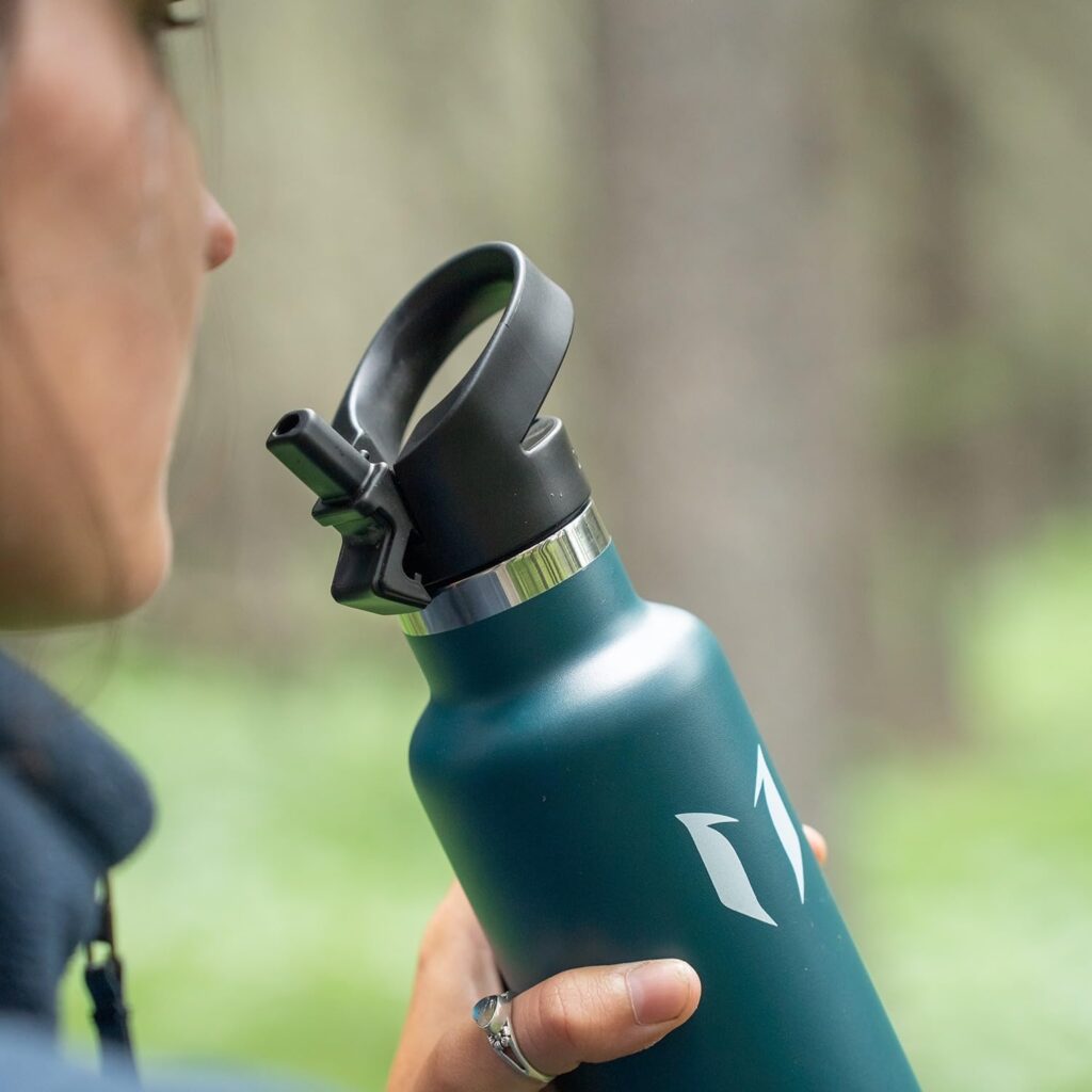 Borraccia termica TwistTrail con cannuccia – Super Sparrow