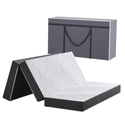 Matelas pliant TWIREST 140 × 190 cm · 10 cm