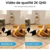 AOSU C2E - Caméra intérieure 2K pour bébé et animaux — 2 AOSU C2E - Caméra intérieure 2K pour bébé et animaux — 2