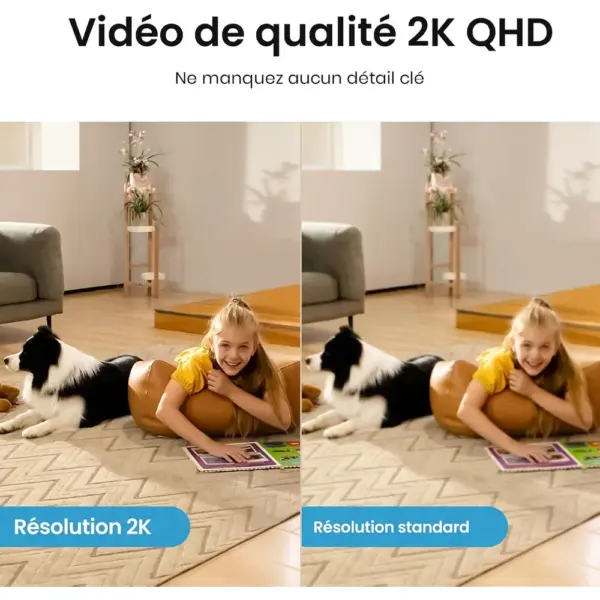 AOSU C2E - Caméra intérieure 2K pour bébé et animaux — 2 AOSU C2E - Caméra intérieure 2K pour bébé et animaux — 2
