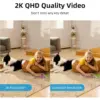 AOSU C2P - Cámara de interior 4MP con giro 360° — 2 AOSU C2P - Cámara de interior 4MP con giro 360° — 2