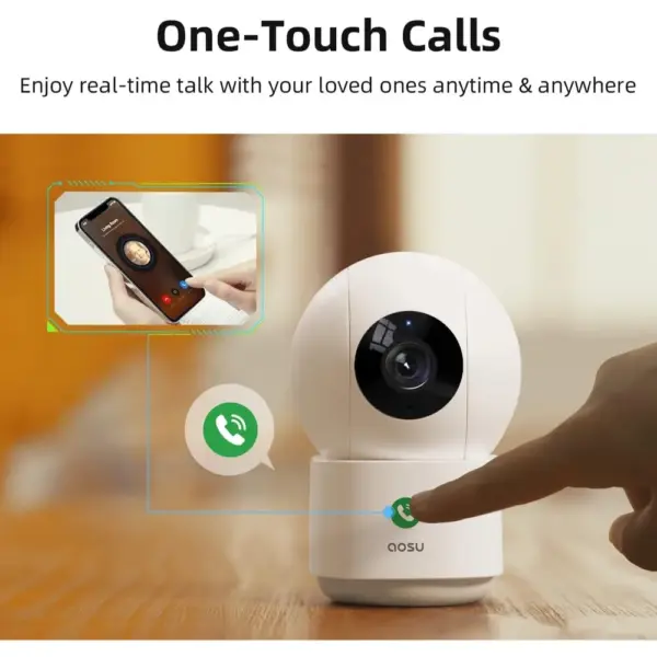 AOSU C2P - Cámara de interior 4MP con giro 360° — 4 AOSU C2P - Cámara de interior 4MP con giro 360° — 4
