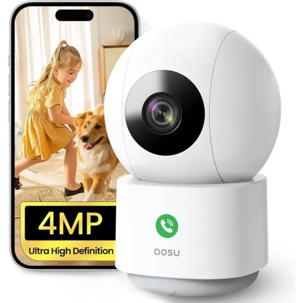 AOSU C2P - Caméra intérieure 4 MP pour bébé et animaux — 1 AOSU C2P - Caméra intérieure 4 MP pour bébé et animaux — 1