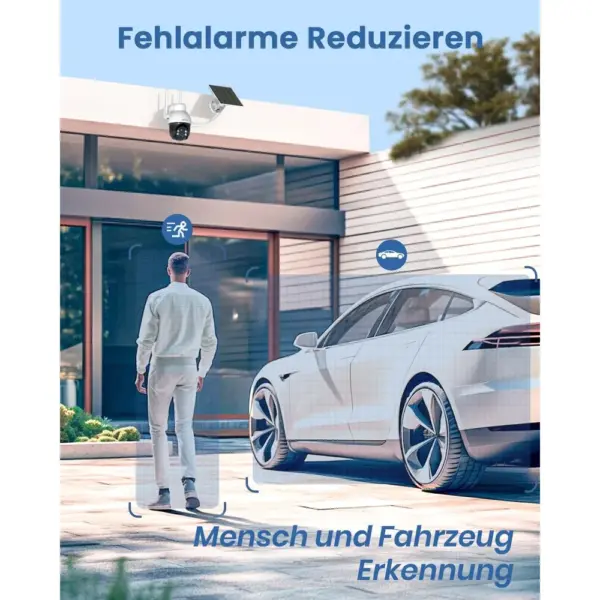 AOSU C9E - 3K Solar Kamera mit 360° Schwenken und Neigen — 4 AOSU C9E - 3K Solar Kamera mit 360° Schwenken und Neigen — 4