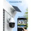 AOSU C9E - 3K solar outdoor security camera with 360° PTZ — 2 AOSU C9E - 3K solar outdoor security camera with 360° PTZ — 2