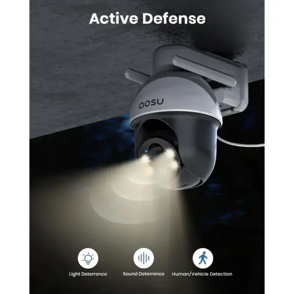 AOSU C9E - 3K solar outdoor security camera with 360° PTZ — 5 AOSU C9E - 3K solar outdoor security camera with 360° PTZ — 5