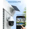 AOSU C9E - Telecamera solare 3K 5 MP con PTZ 360° e rilevamento PIR — 2 AOSU C9E - Telecamera solare 3K 5 MP con PTZ 360° e rilevamento PIR — 2