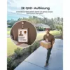 AOSU D1 - 2K Solar Kamera mit integriertem Panel und 360° — 2 AOSU D1 - 2K Solar Kamera mit integriertem Panel und 360° — 2
