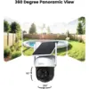 AOSU D1 - 2K solar outdoor security camera with built-in panel — 3 AOSU D1 - 2K solar outdoor security camera with built-in panel — 3