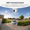 AOSU D1 Max - 4K Solar Kamera mit 360° PTZ und Sirene — 3 AOSU D1 Max - 4K Solar Kamera mit 360° PTZ und Sirene — 3
