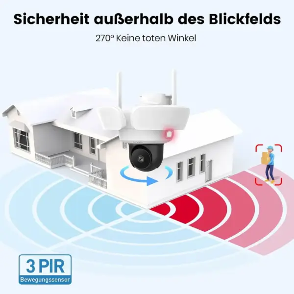 AOSU L5P - 3K Flutlichtkamera mit 2600 Lumen — 3 AOSU L5P - 3K Flutlichtkamera mit 2600 Lumen — 3