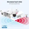 AOSU L5P - Telecamera con faro 3K, 2600 lumen e PTZ 360°, alimentazione via cavo — 3 AOSU L5P - Telecamera con faro 3K, 2600 lumen e PTZ 360°, alimentazione via cavo — 3