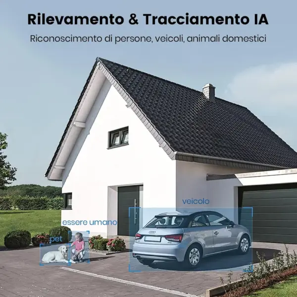 AOSU L5P - Telecamera con faro 3K, 2600 lumen e PTZ 360°, alimentazione via cavo — 4 AOSU L5P - Telecamera con faro 3K, 2600 lumen e PTZ 360°, alimentazione via cavo — 4