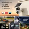 AOSU T2 Pro - 3K dual-lens solar outdoor security camera — 2 AOSU T2 Pro - 3K dual-lens solar outdoor security camera — 2