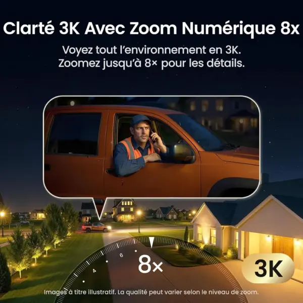 AOSU T2 Pro - Caméra solaire double objectif 3K — 5 AOSU T2 Pro - Caméra solaire double objectif 3K — 5