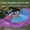 AOSU T2 Pro - Telecamera solare 3K a doppio obiettivo, grandangolo 170° e PTZ 360° — 3 AOSU T2 Pro - Telecamera solare 3K a doppio obiettivo, grandangolo 170° e PTZ 360° — 3