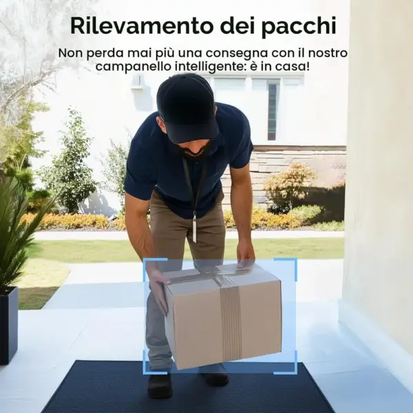 AOSU V8E - Campanello video 2K con grandangolo 170° e rilevamento dei pacchi — 2 AOSU V8E - Campanello video 2K con grandangolo 170° e rilevamento dei pacchi — 2