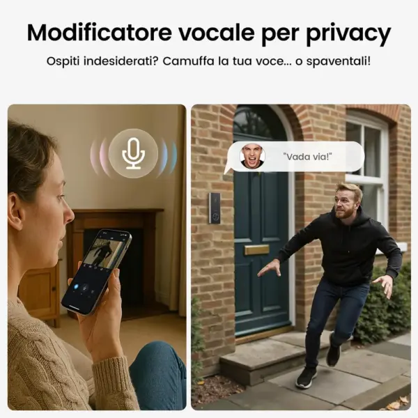 AOSU V8P - Campanello video senza fili con grandangolo 166° e rilevamento delle persone — 4 AOSU V8P - Campanello video senza fili con grandangolo 166° e rilevamento delle persone — 4