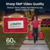 AOSU V8S - 3K battery video doorbell with radar detection — 3 AOSU V8S - 3K battery video doorbell with radar detection — 3