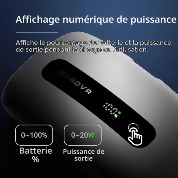 BOBOVR BM60 - Lot de 2 batteries magnétiques et station de charge — 5 BOBOVR BM60 - Lot de 2 batteries magnétiques et station de charge — 5